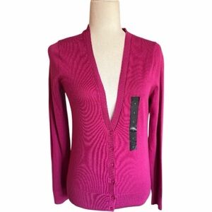 Banana Republic Fuchsia Cardigan
